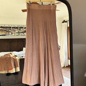 2 long sweater skirts